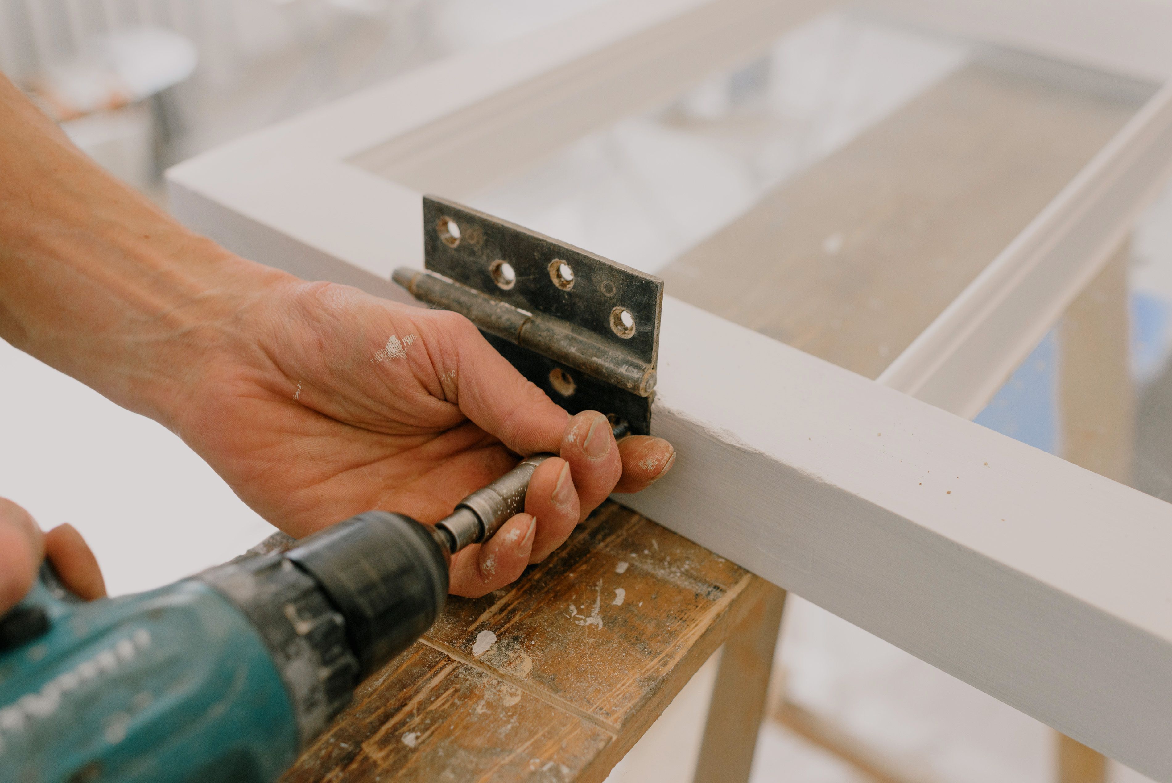 Handyman Being Handy